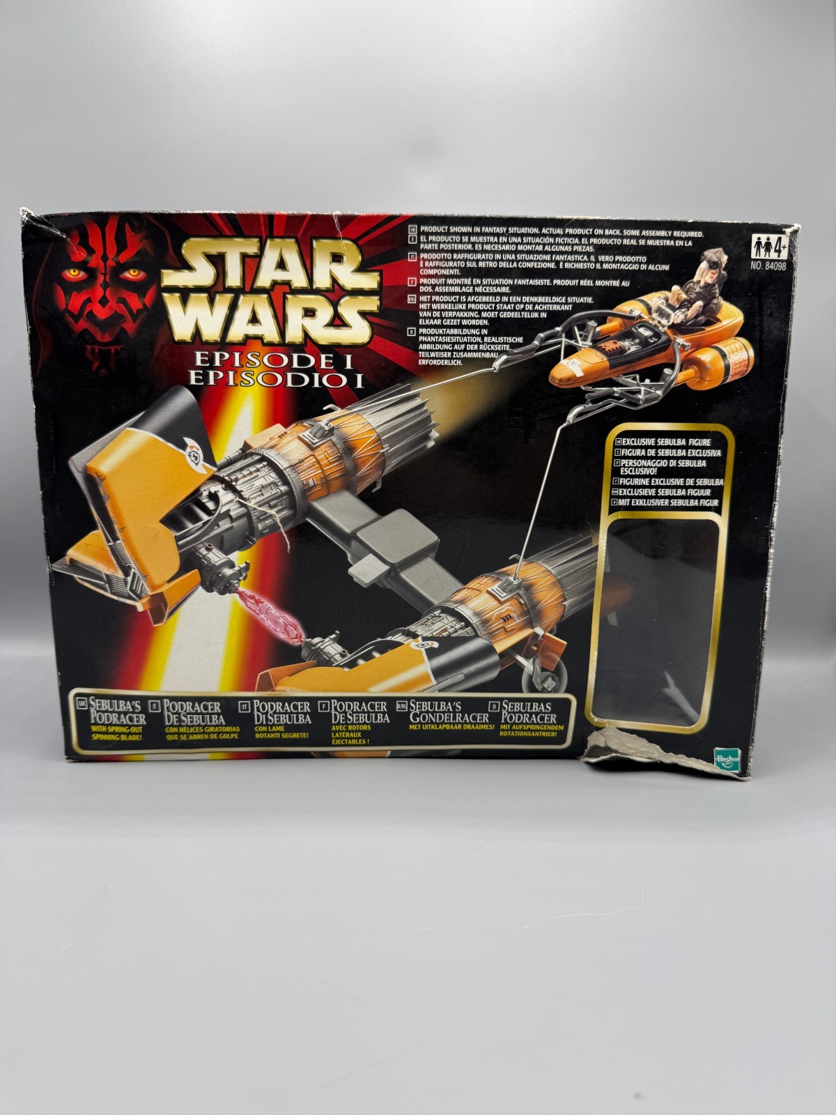Star Wars Episode 1 The Phantom Menace Sebulba’s Podracer Vintage Hasbro 1999