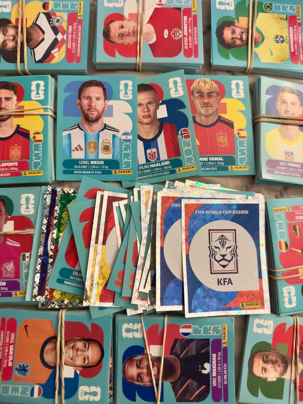 Cromos World Cup 26 PANINI