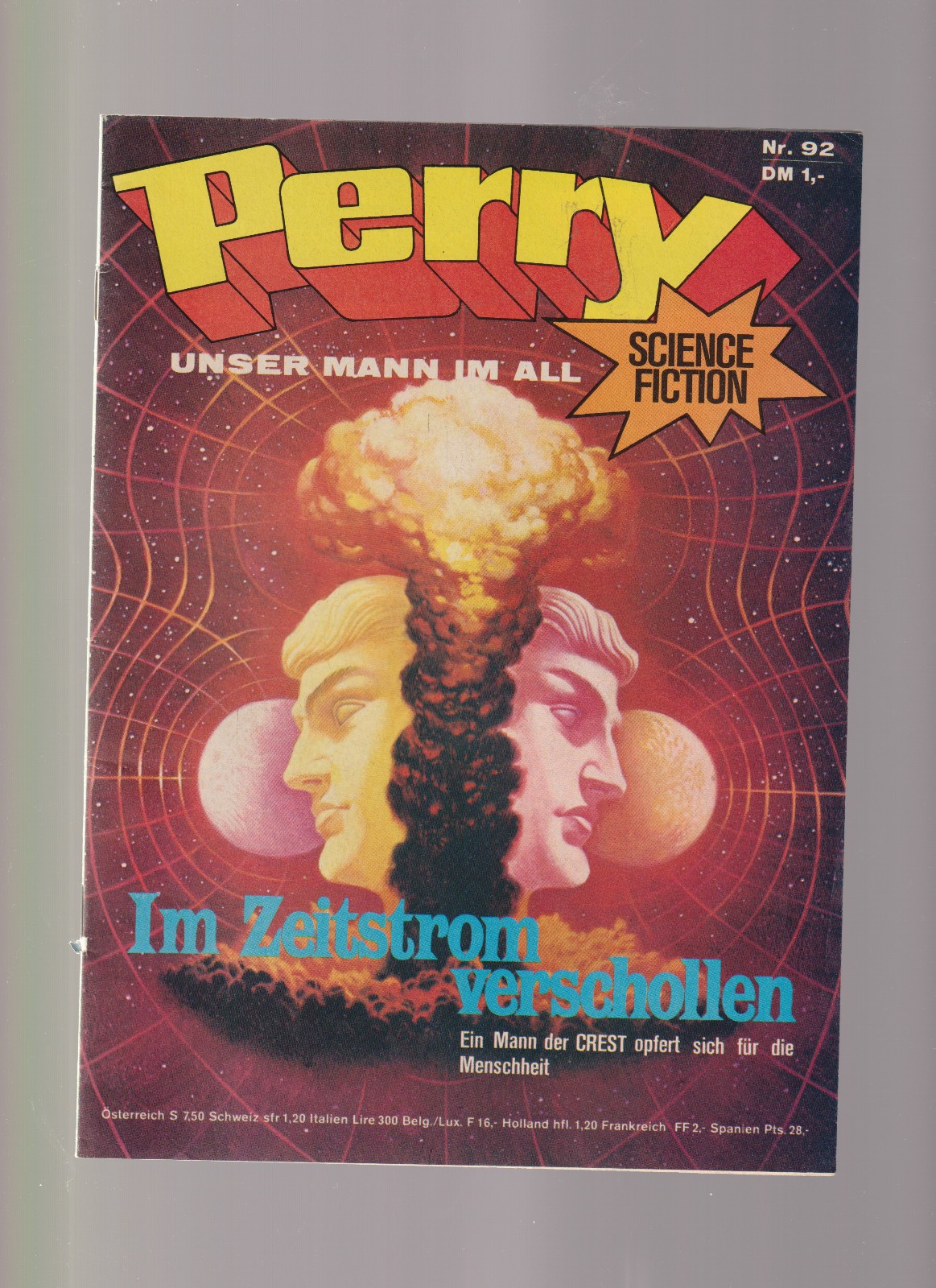 perry nostro uomo nello spazio n.92 moewig editore