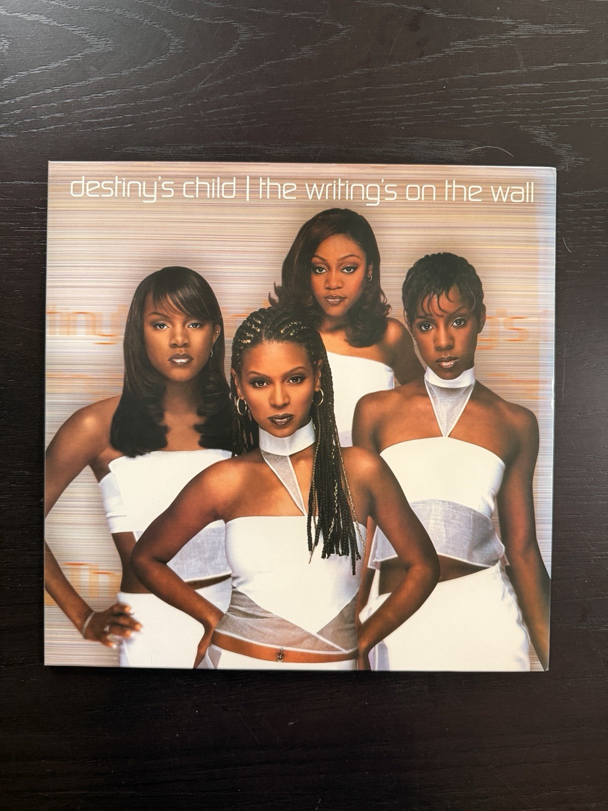 Destiny's Child the Writing's On the Wall Vinyl LP, Clear/Black Splatter, 2X