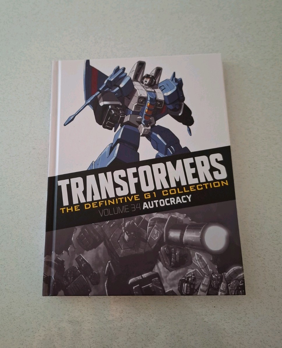 Transformers Definitive G1 Collection Vol 34 Autocracy HC Hachette IDW Hardcover