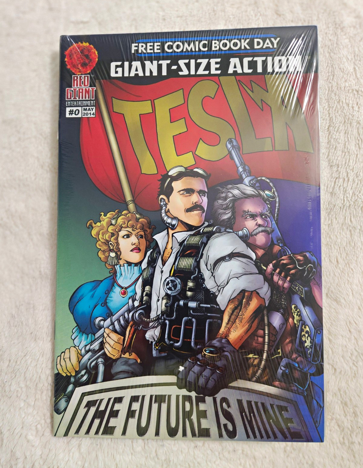 Red 5 Comics Test #0 Free Comic Book Day 2024 fumetto a colori dimensioni giganti
