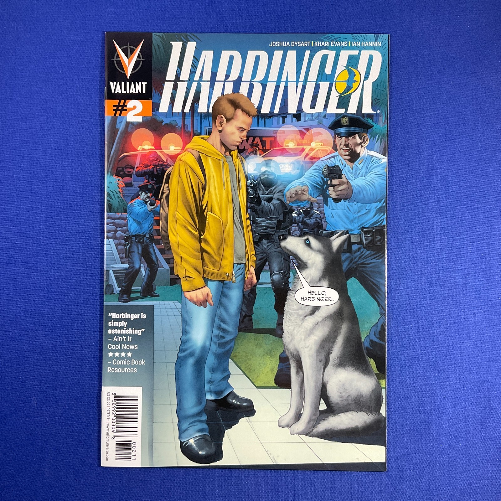 Harbinger #2 Copertina Una Prima Stampa Valiant Comics Entertainment 2012