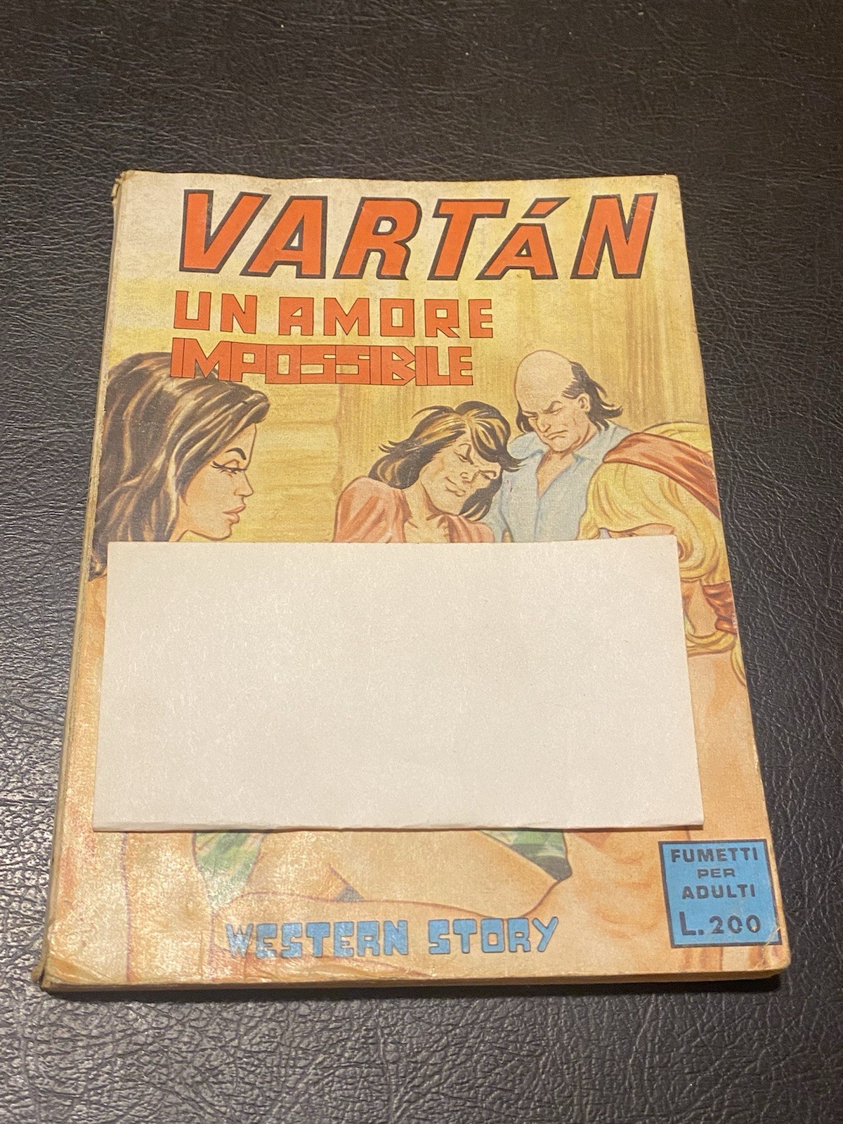 Vartan N 94 1973 Un Amore Impossibile Furio Viano Editore 