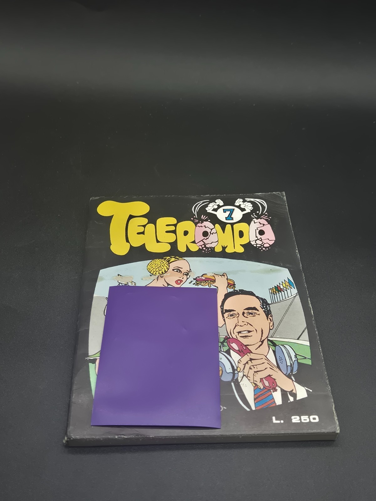 FUMETTO TELEROMPO  PUBLISTRIP  N 7  BUONO 