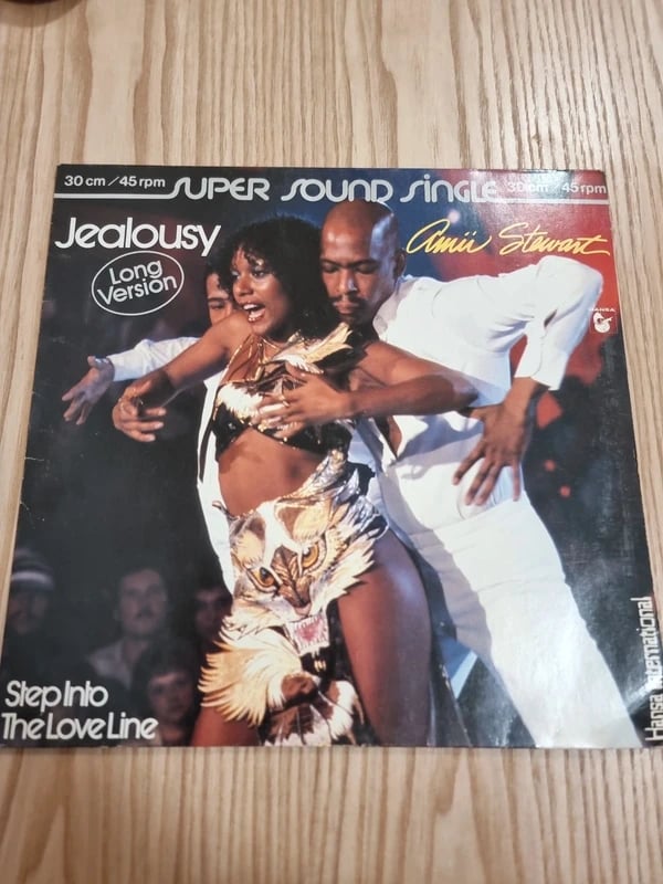 Amii stewart Jealousy vinyl 12 inch single
