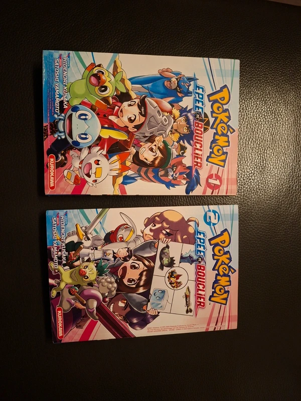 Manga Pokemon épée et bouclier