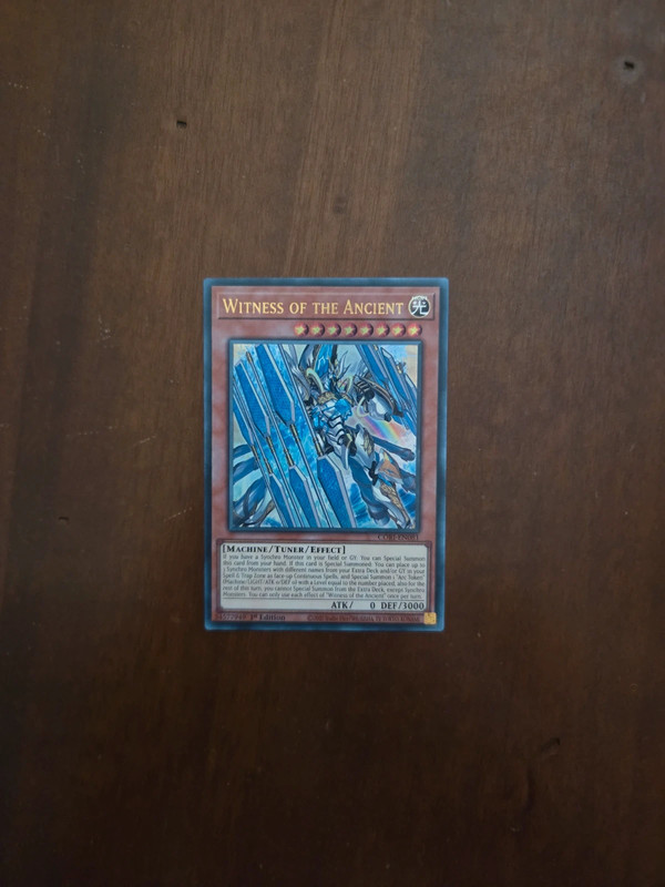 Yugioh witness of the ancient