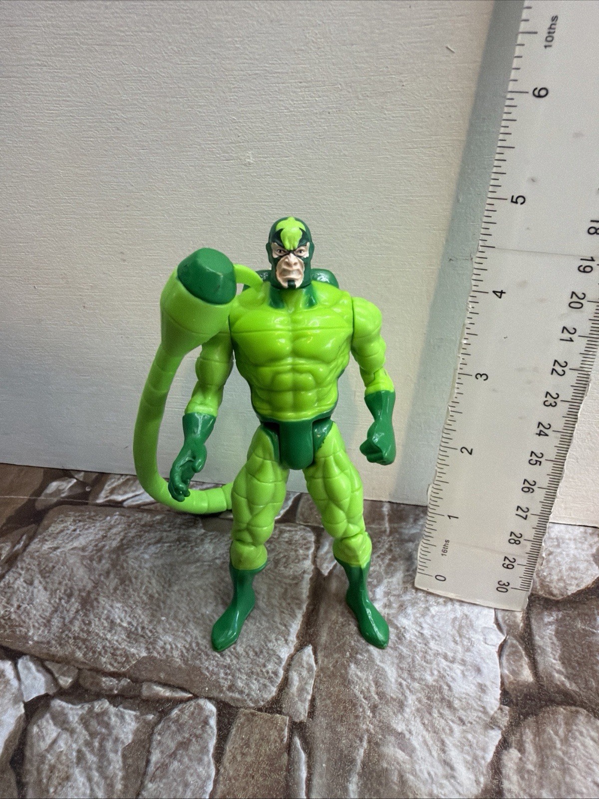 Toybiz - Marvel - Spider Man Serie Animata - Tail Strike Scorpion 1994 RARO
