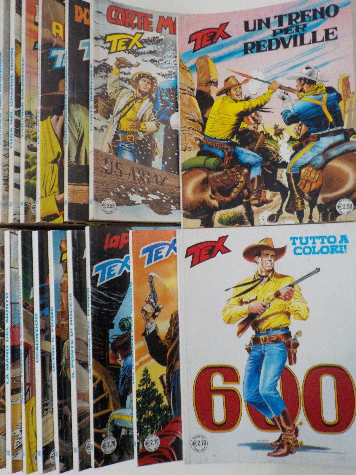 Tex  501 a 600 Serie Completa - Collezione Bonelli Editore - COMPRO FUMETTI SHOP