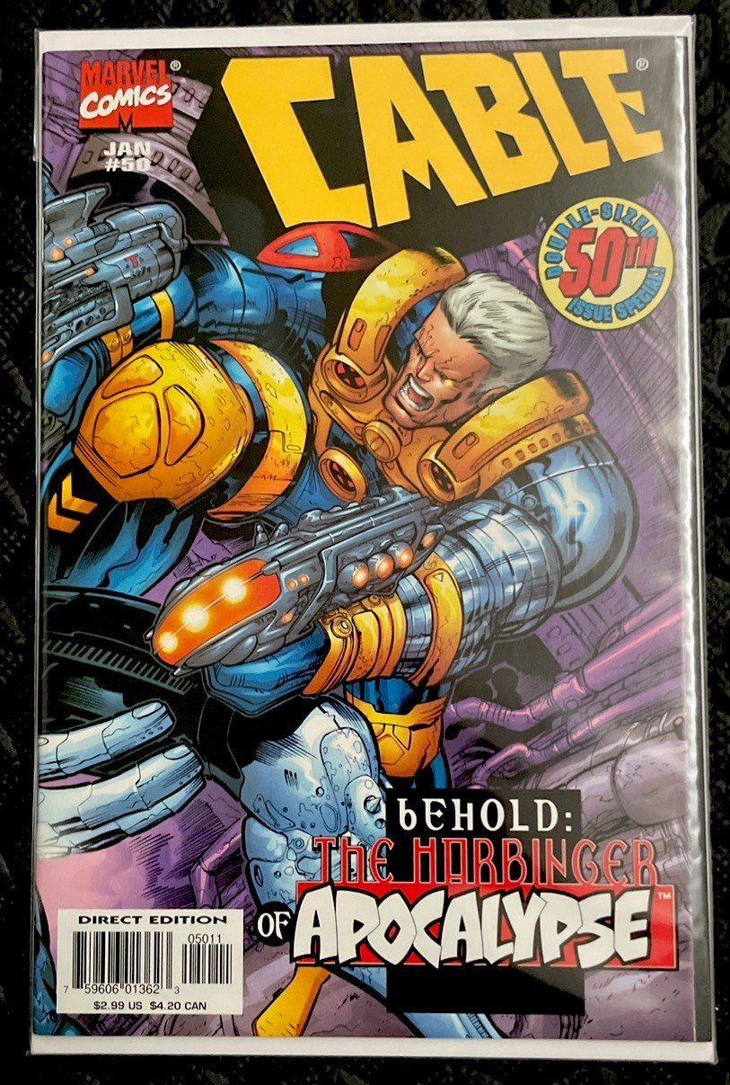 Marvel Comics Cable #50 Speciale Doppia Dimensione (gennaio 1998) Apocalisse X-Men 