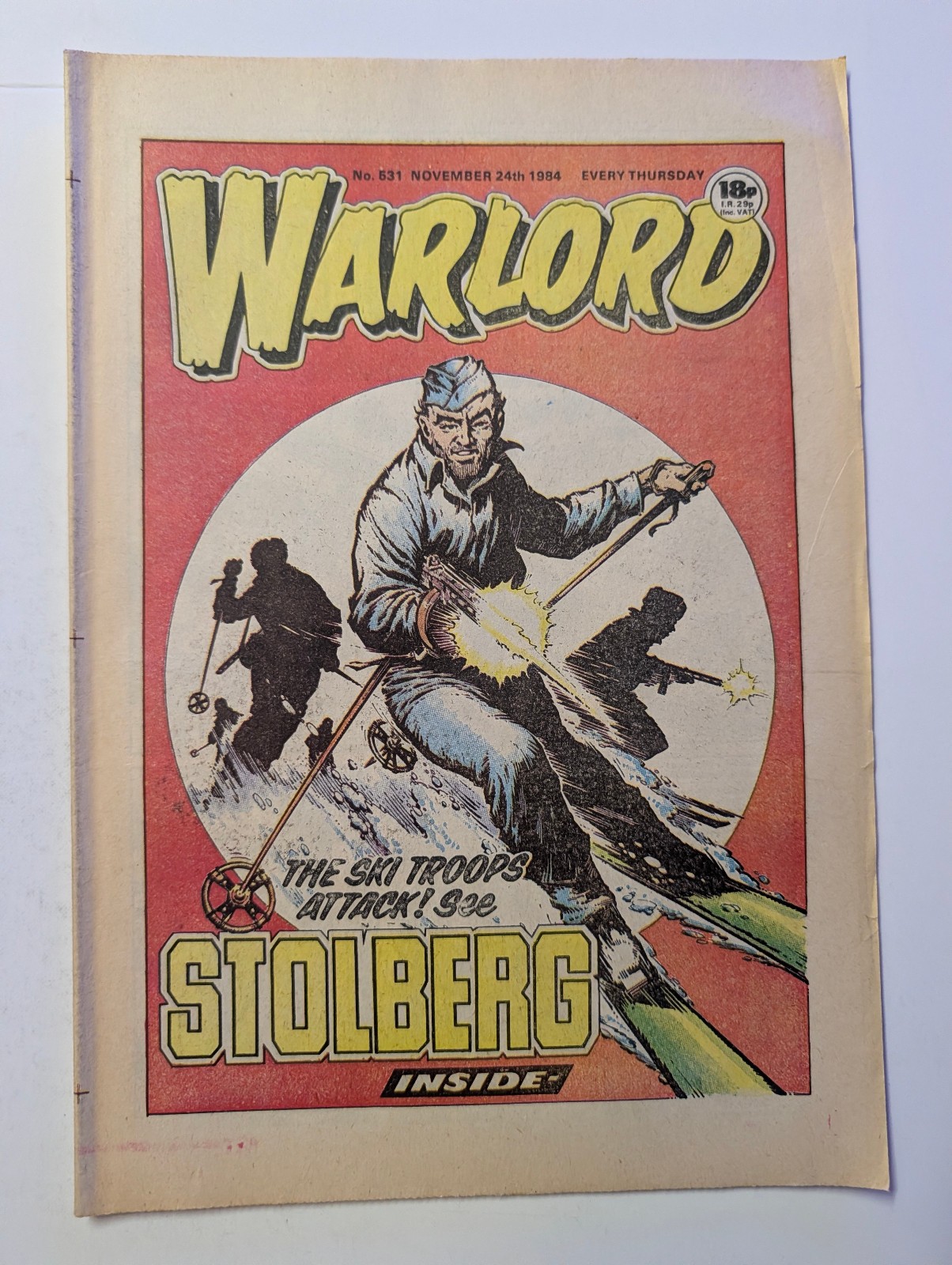 Warlord Comic No 531, November 24th 1984.