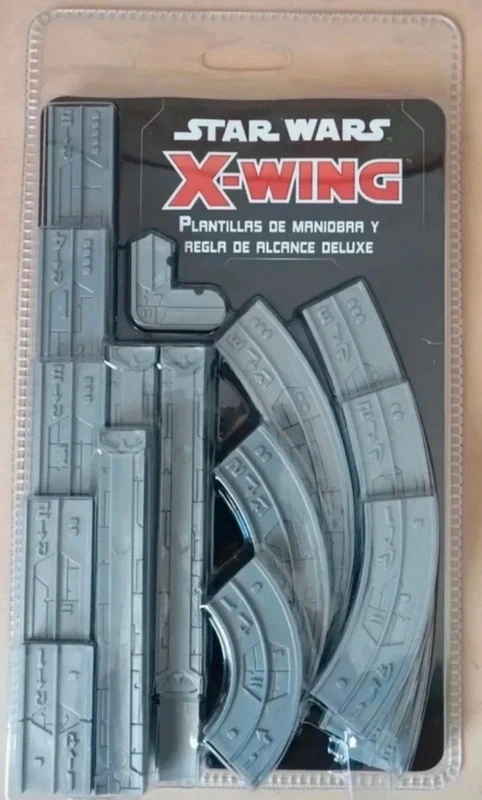 Star Wars X-Wing 2.0: Plantillas de Maniobra y Regla de Alcance Deluxe