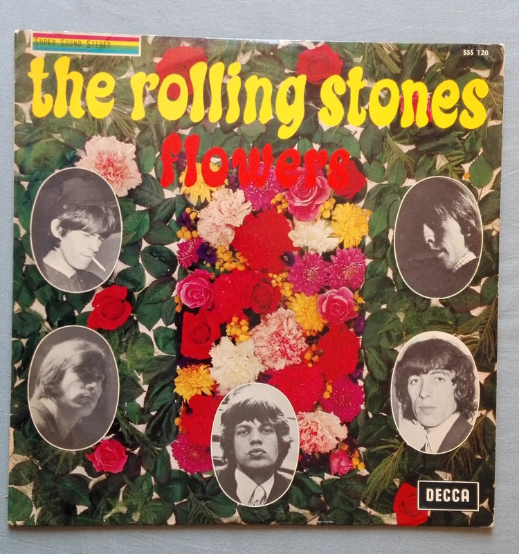 Rolling Stones - Flowers 33t Belgique 1968