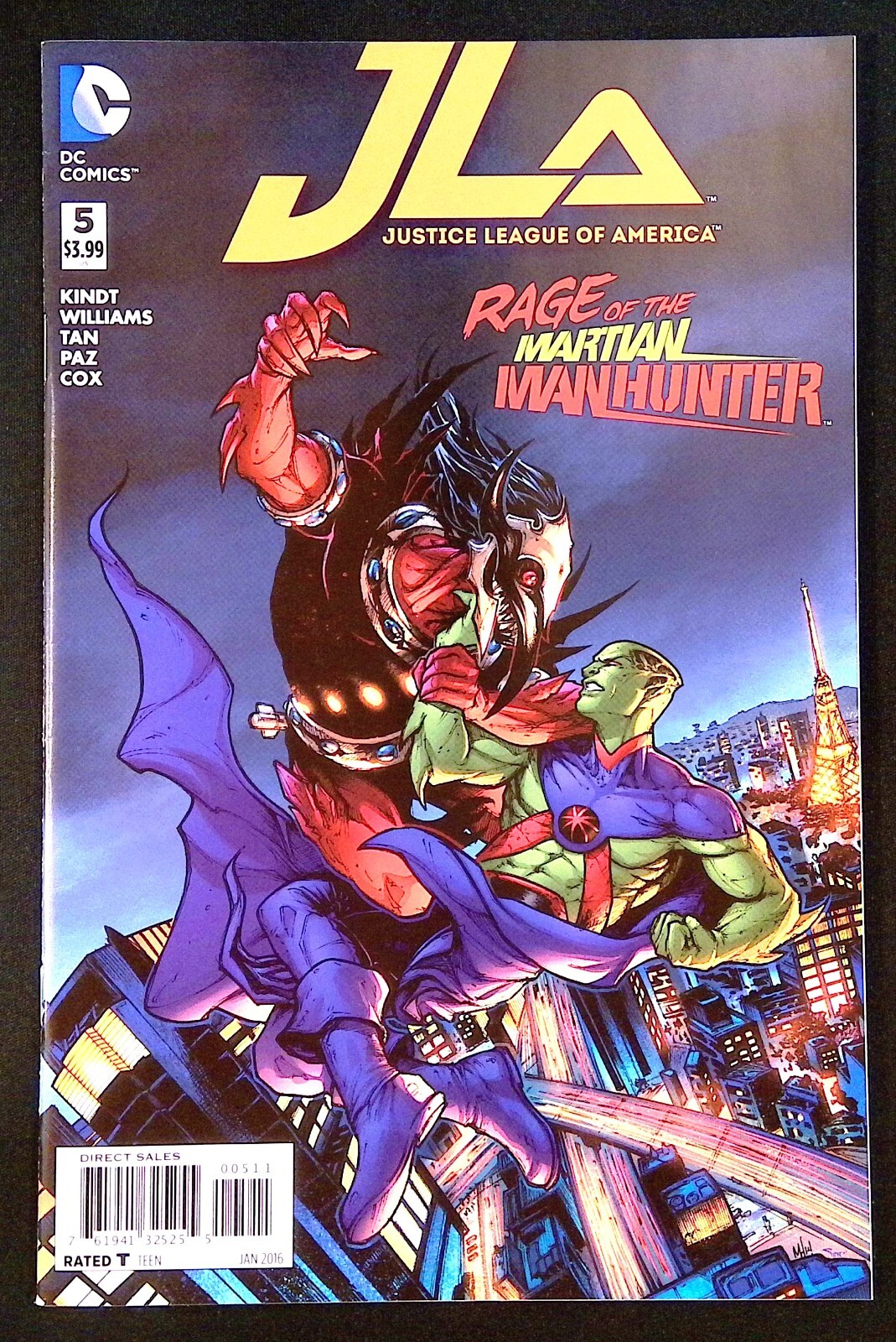 Justice League of America 5 DC Comics JLA Batman Wonder Woman Superman 