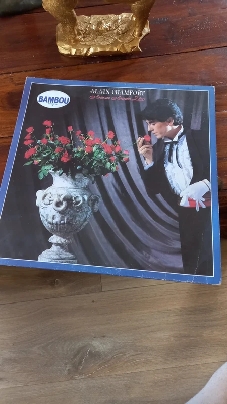 vinyl 33T alain chamfort "amour année zéro"