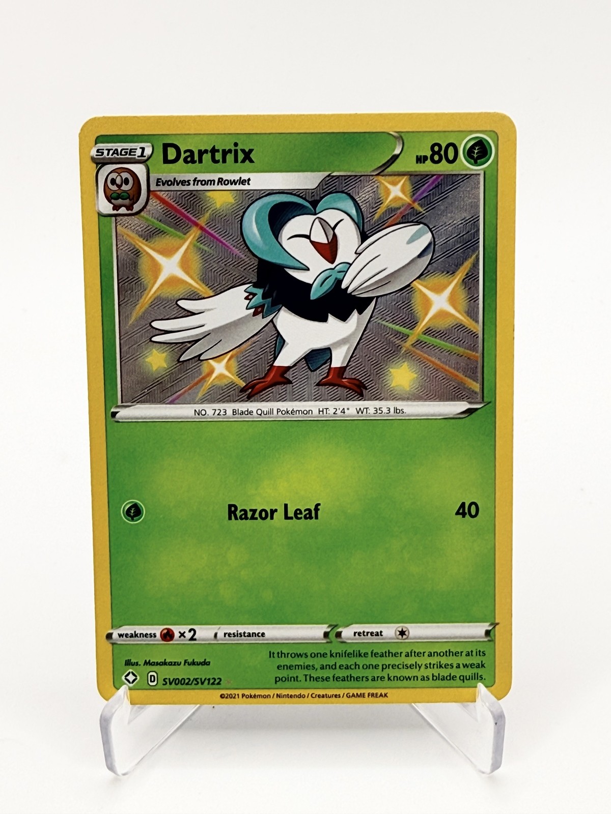 Dartrix SV002/SV122 Shining Fates English
