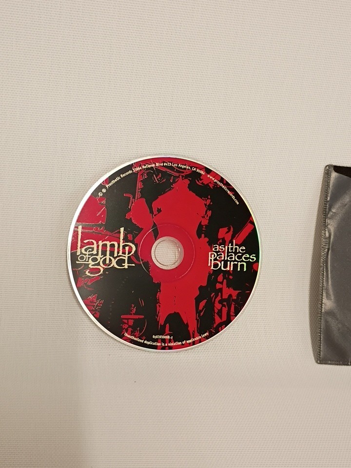 Lamb of God - As The Palaces Burn CD (2003 Prosthetic Records) Metal