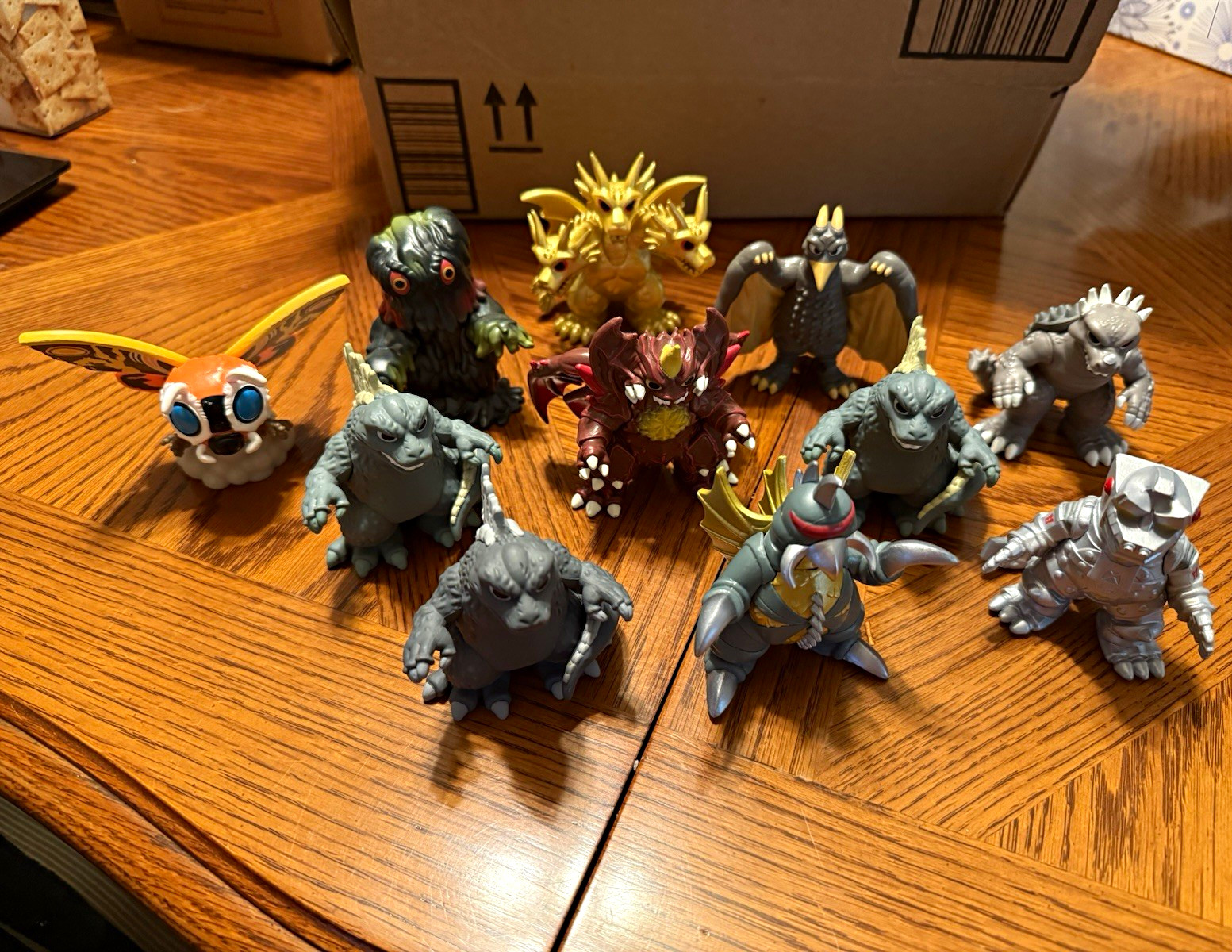 Set of 11 Godzilla Funko 70th Mystery Minis