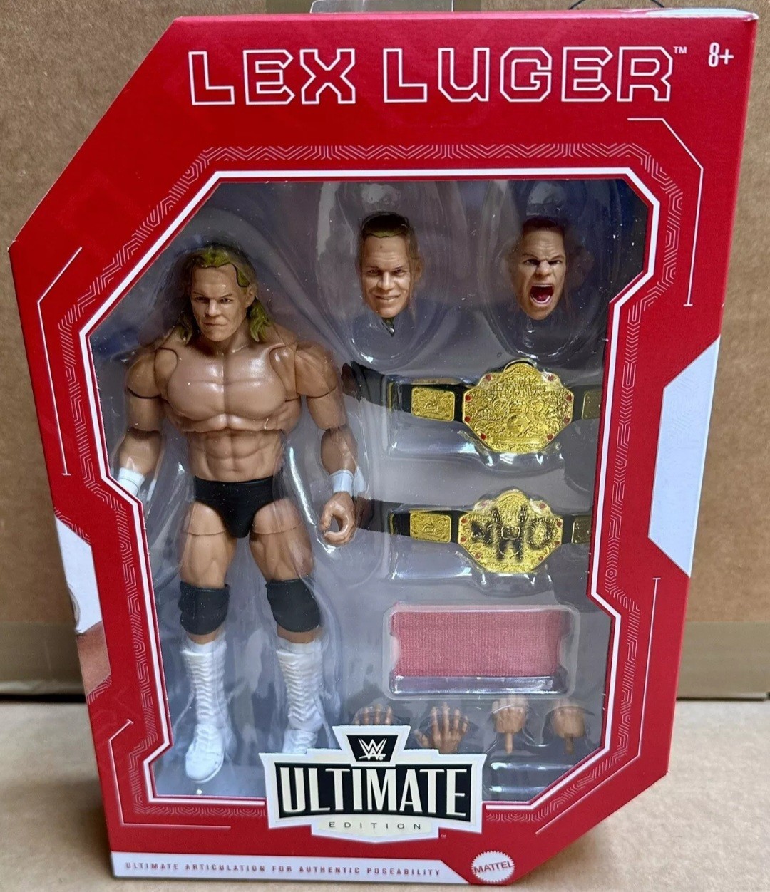 WWE ULTIMATE EDITION Lex Luger Monday Night Wars Walmart Exclusive Wcw NWO Belt