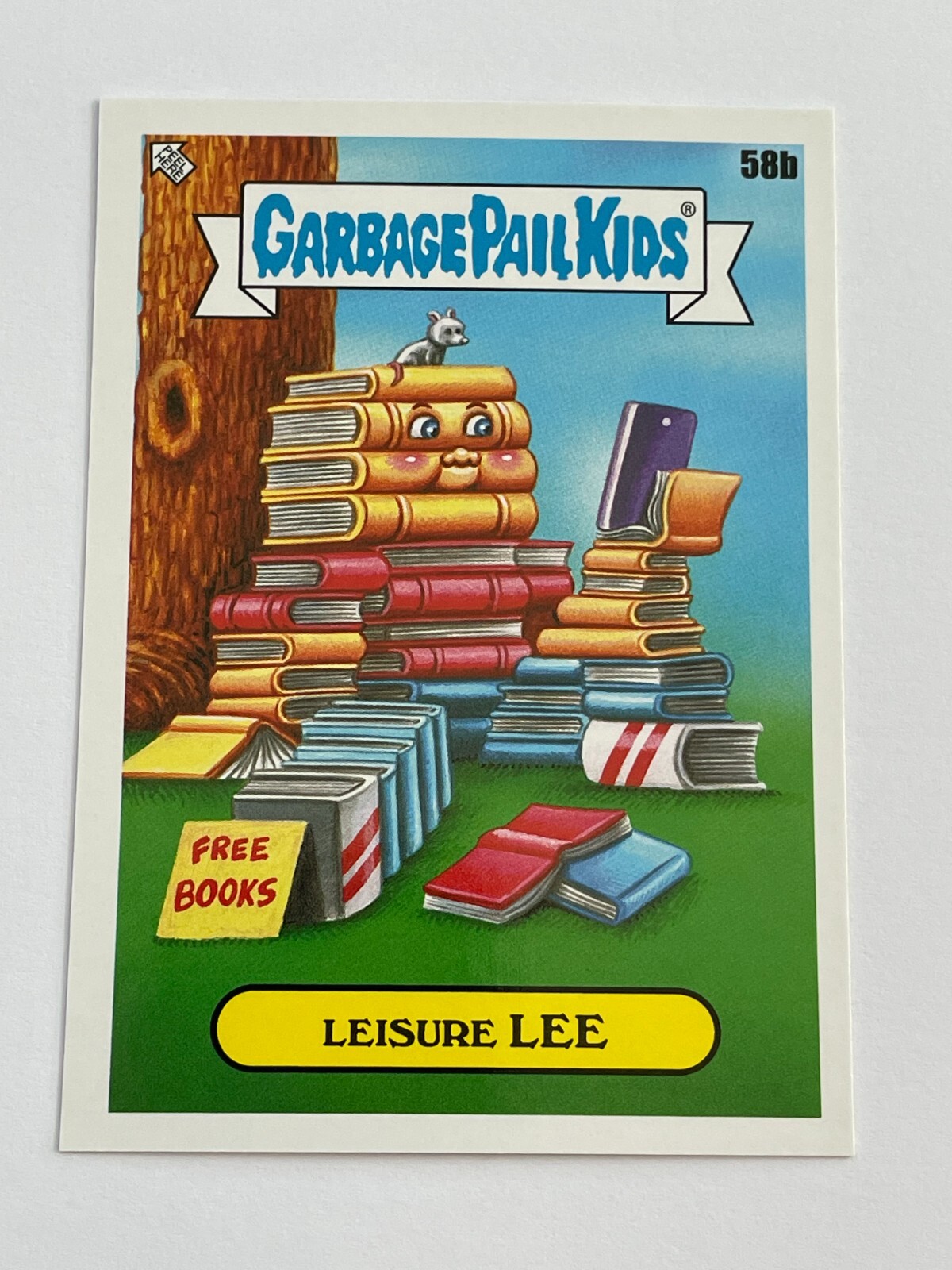 2022 Topps Garbage Pail Libro per Bambini Worms #58b - Leisure Lee