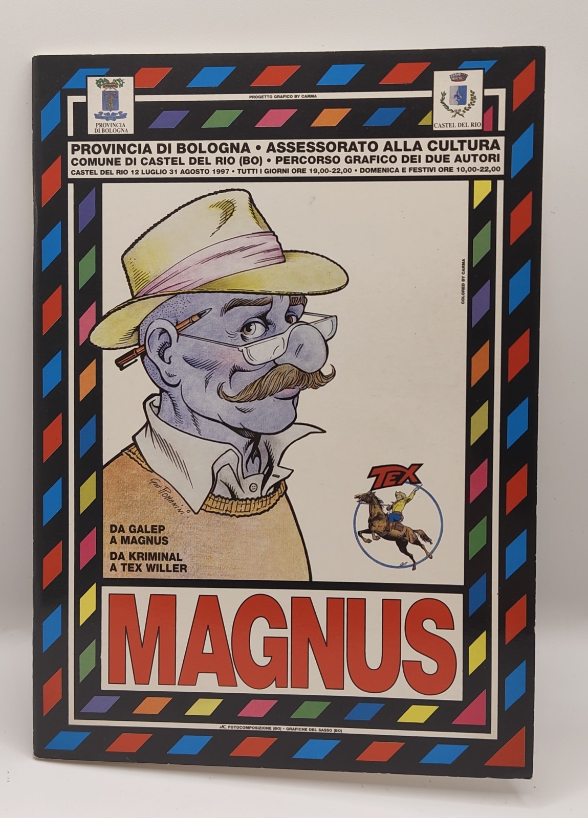 Magnus e Bonvi - 1997 Provincia di Bologna, Castel del Rio.
