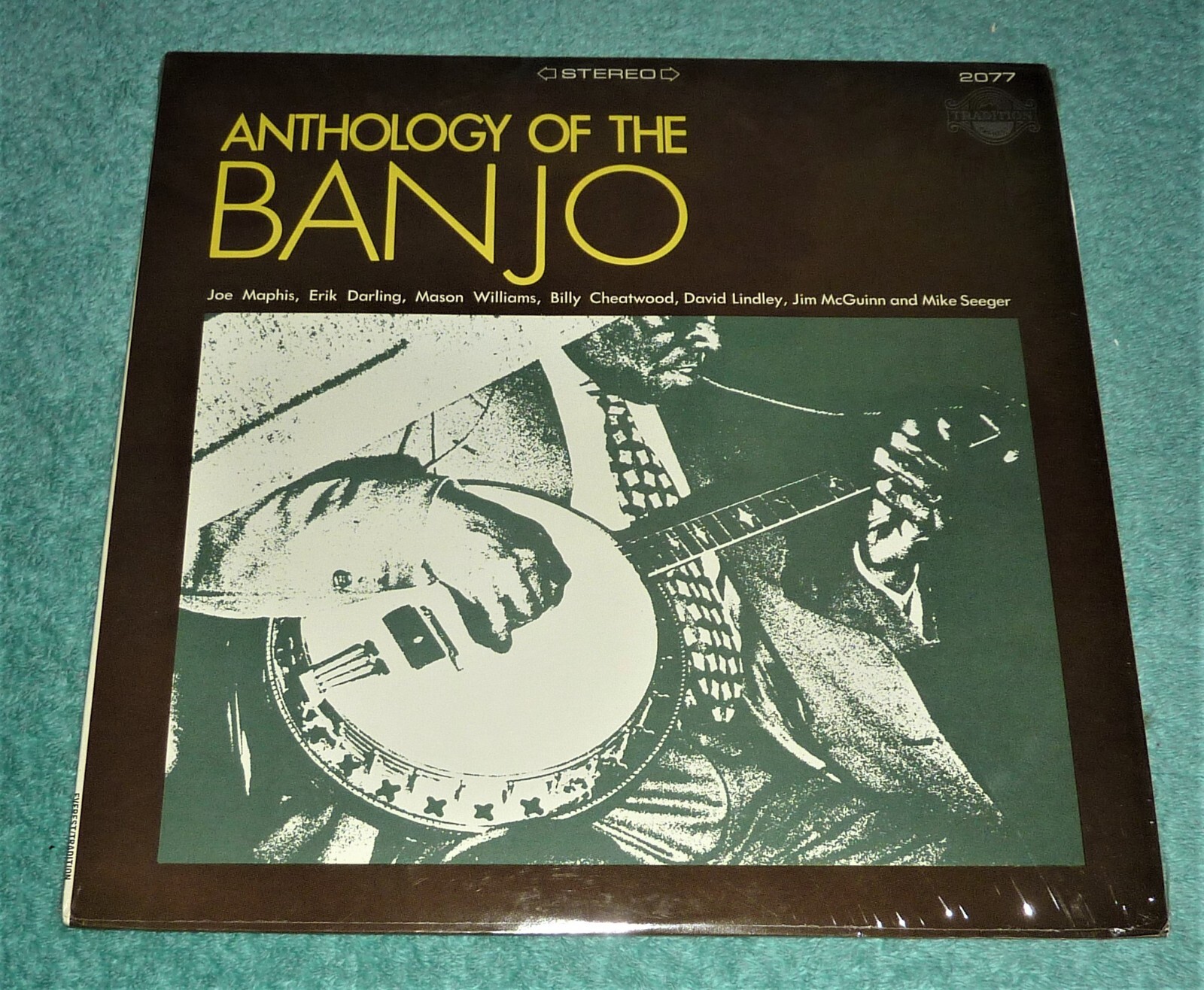VINYL LP by VARIOUS "BANJO" ARTIST  / "ANTHOLOGY OF THE BANJO" / BLUEGRASS, FOLK