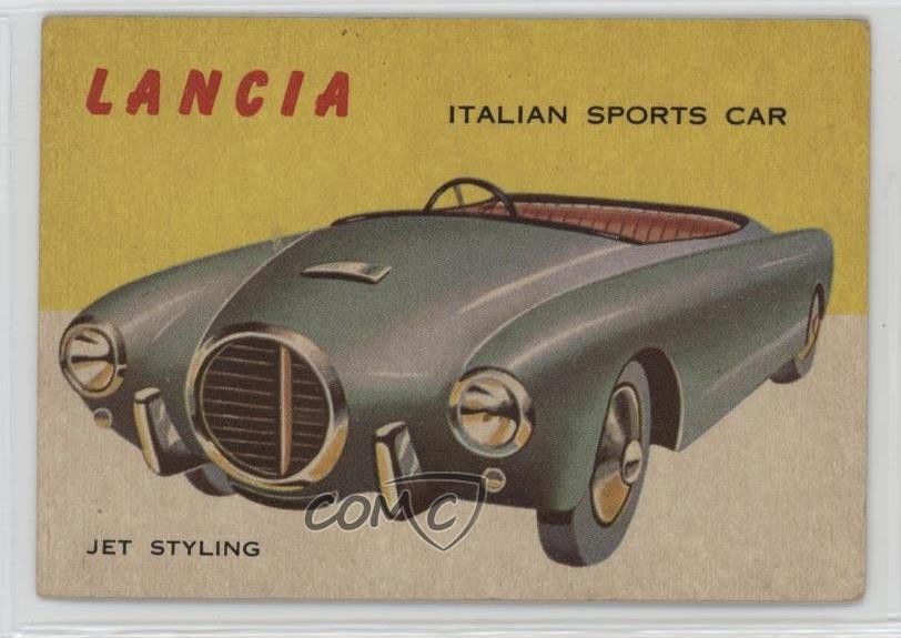 1954 Topps World on Wheels Lancia #10 g2u