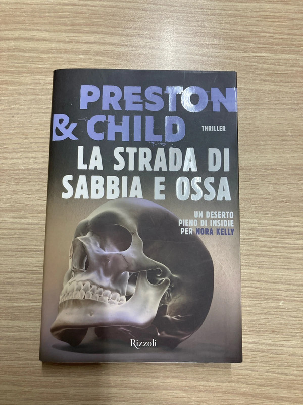 Libro:” La strada di sabbia e ossa” di Preston & Child