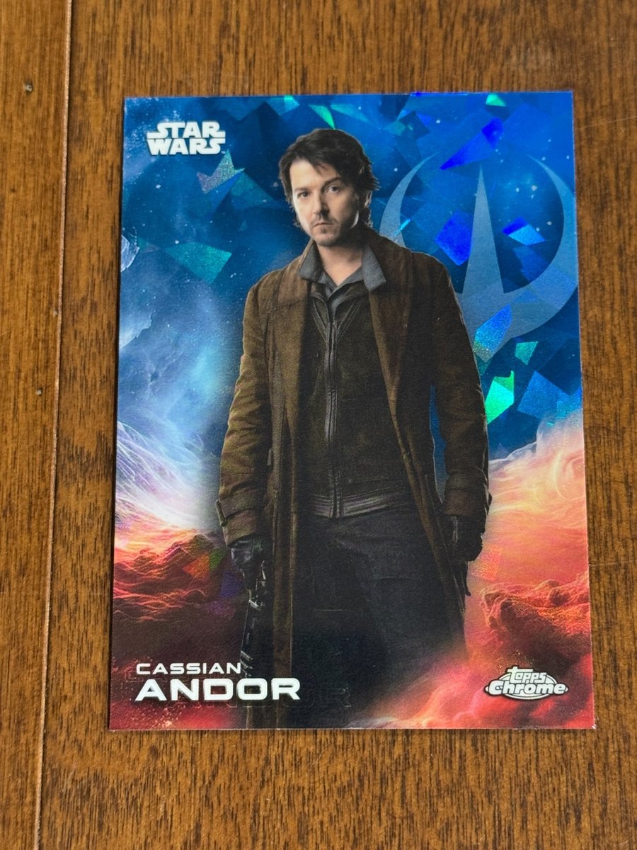 2025 Topps Chrome Star Wars Zaffiro Cassian Andor #22