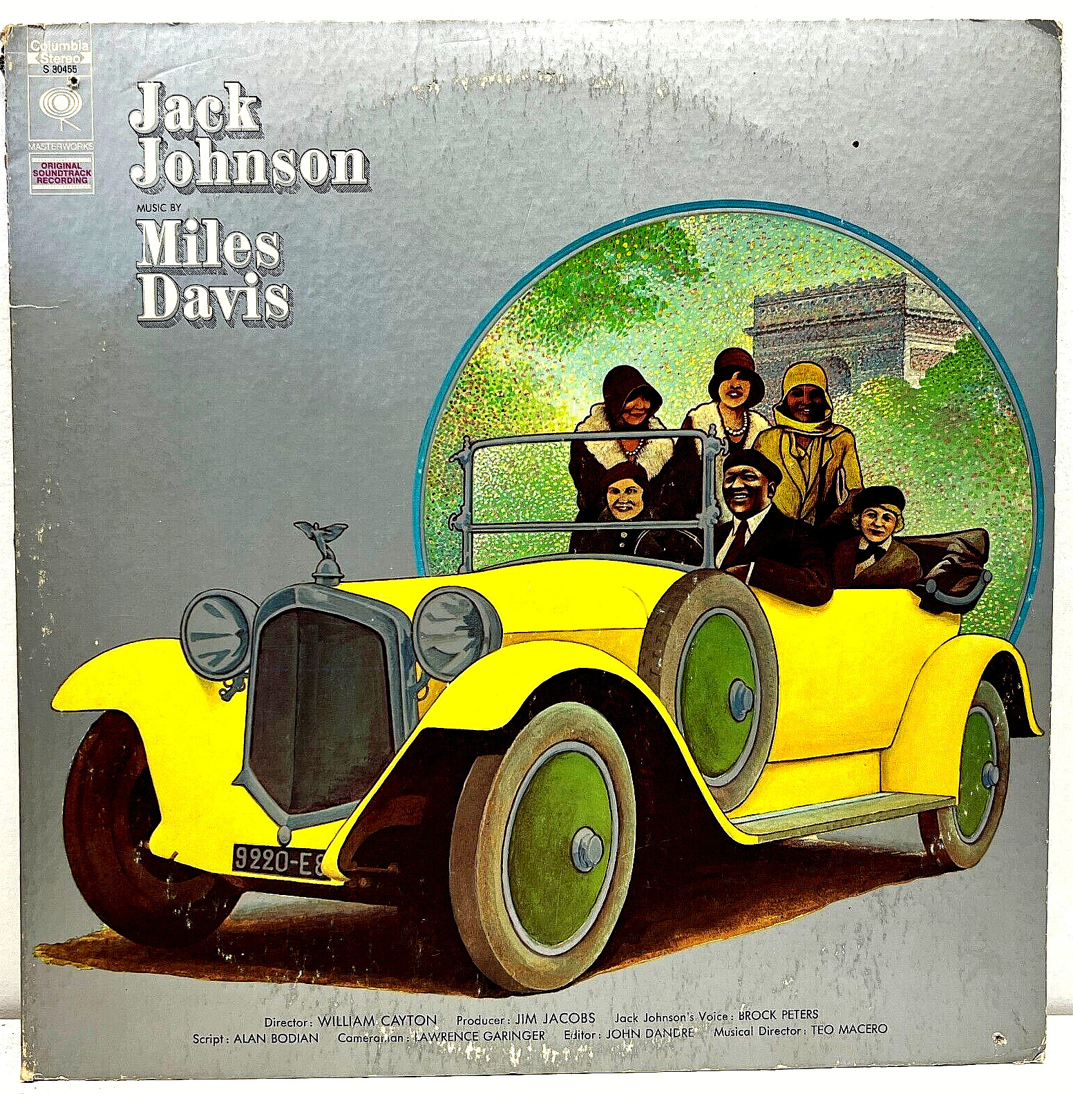 Miles Davis Jack Johnson 1971 Vinyl Columbia Masterworks Records 1st Press