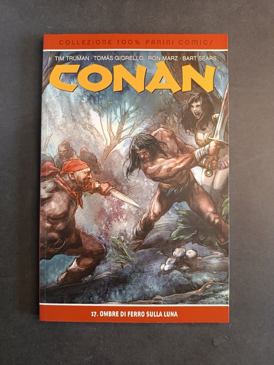 Fumetto Conan 17 Ombre di Ferro sulla Luna - Cult Comics Panini