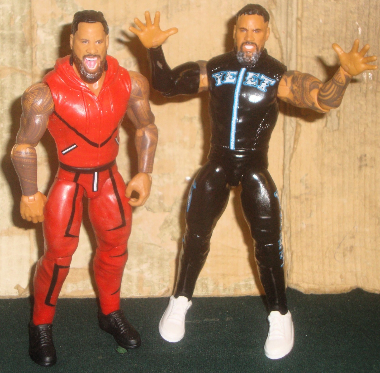 WWE WRESTLING FIGURE MATTEL JIMMY & JEY USO THE BLOODLINE