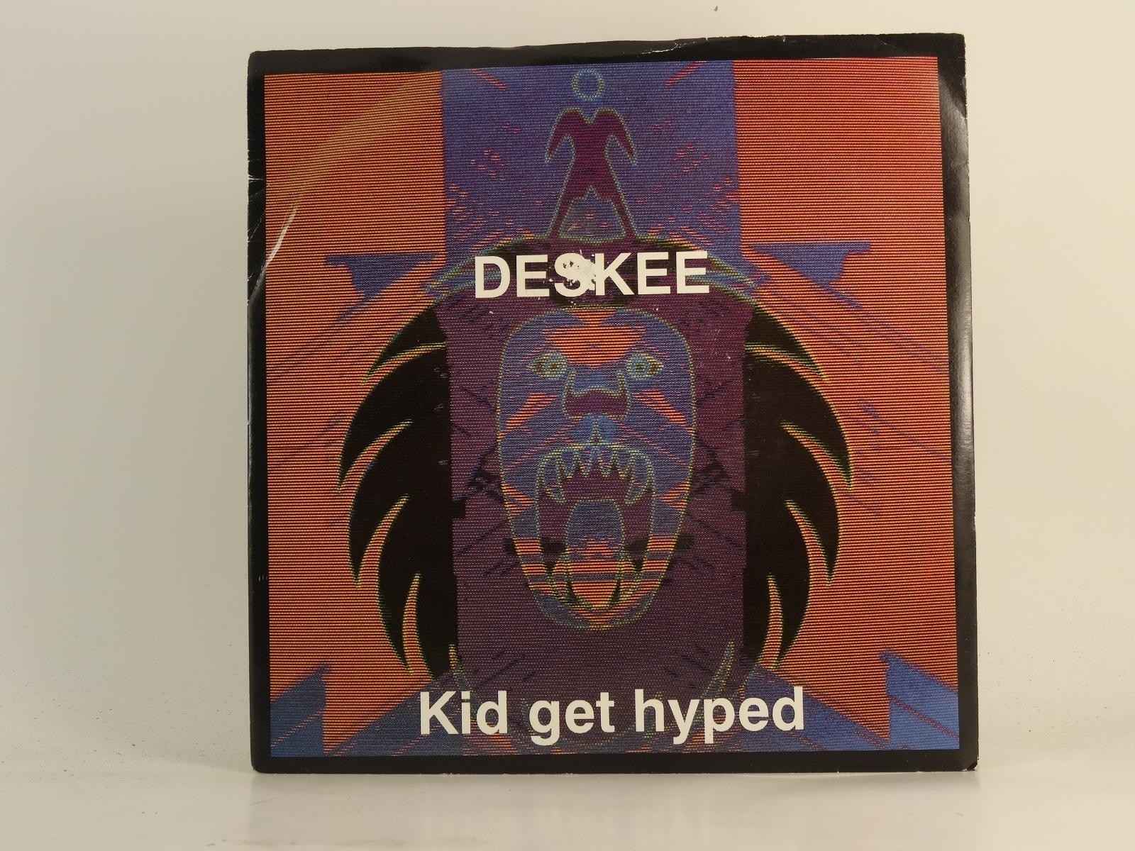 DESKEE KID GET HYPED (71) 2 Track 7" Single including Picture Sleeve BIG ONE REC