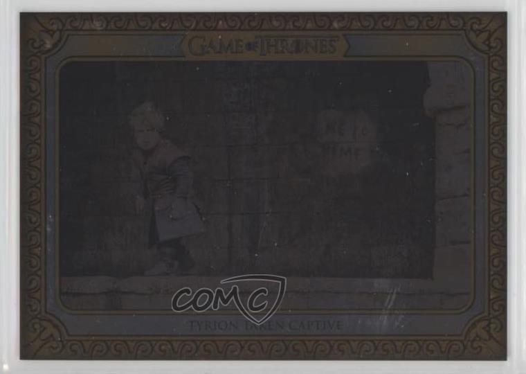 2019 Rittenhouse Game of Thrones Inflexions Tyrion catturato #8 1s8