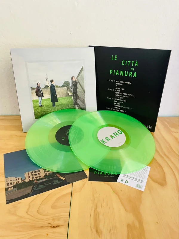 Krano - Le Città di Pianura OST doppio vinile green uva