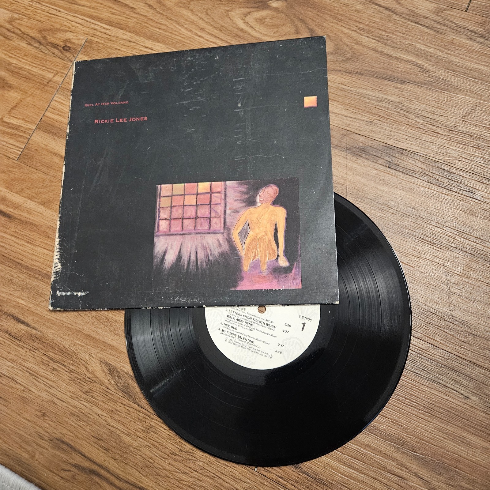 Rickie Lee Jones – Girl At Her Volcano 1983 Warner Bros. Records 1-23805