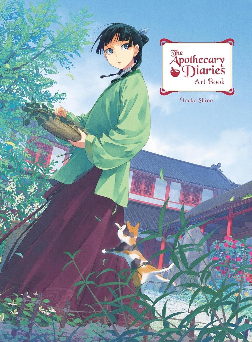 Apothecary Diaries Art Book copertina rigida Touko Shino anime manga nuovo come nuovo