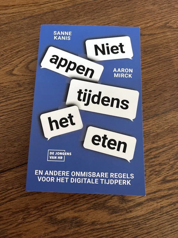 Niet appen tijdens het eten