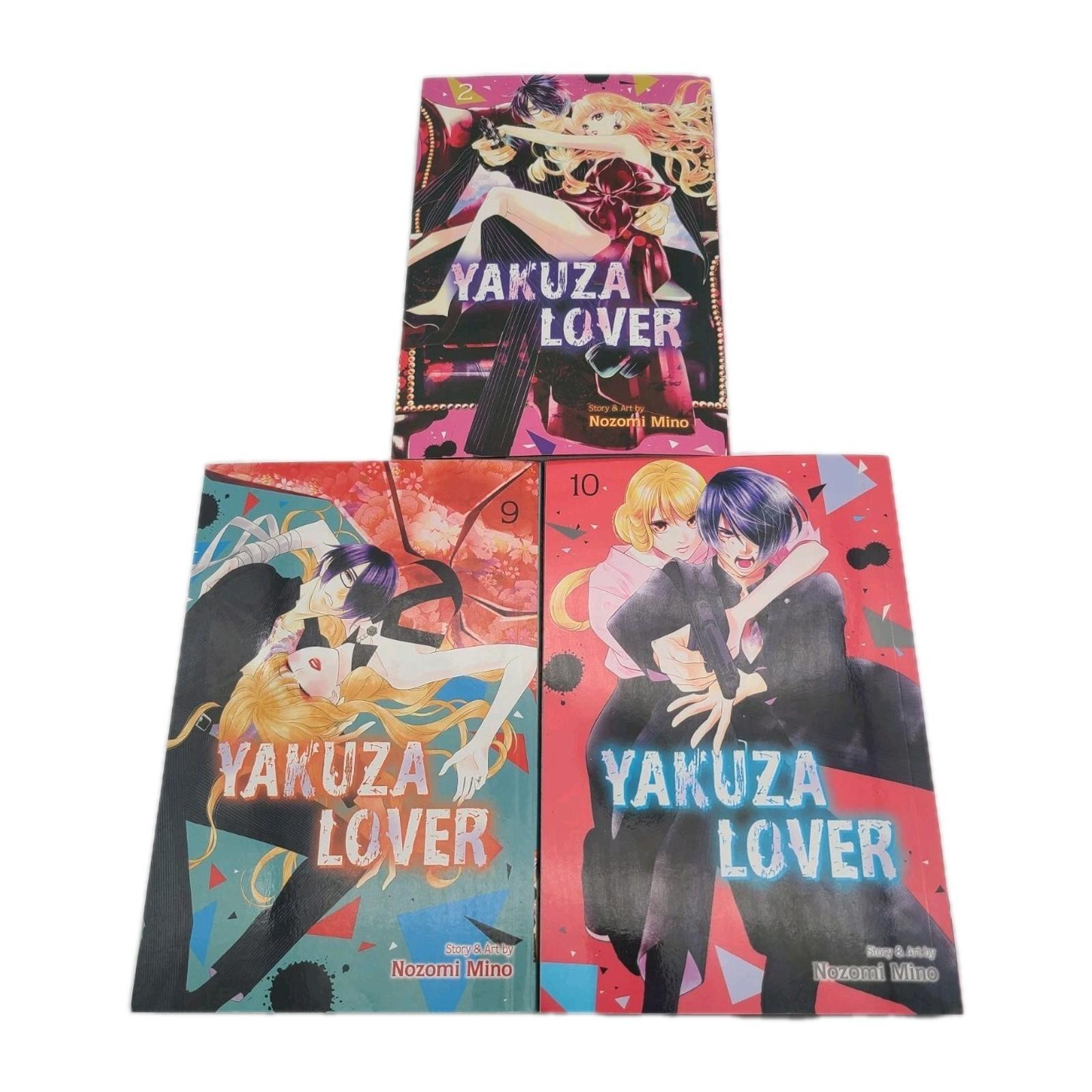Lotto Manga Yakuza Lover Vol 2 9 10 Inglese Nozomi Mino Viz Media Shojo Usato