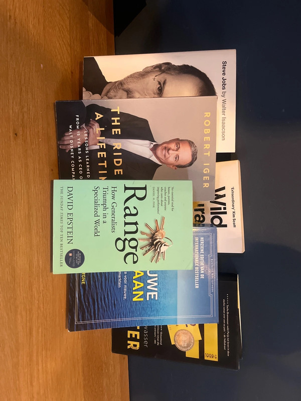Boekenpakket met 6 zakelijke topboeken