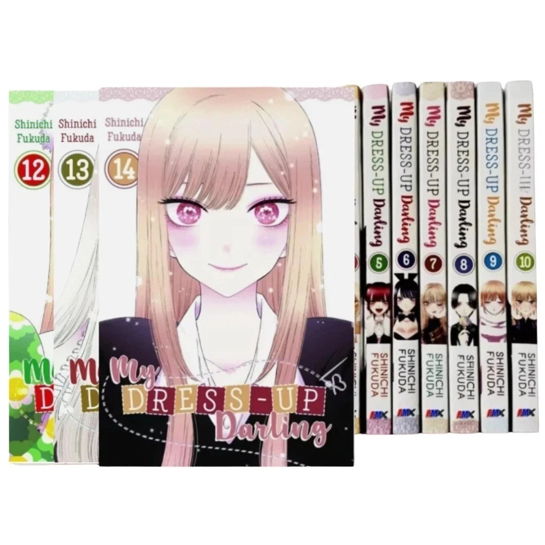 Nuovo My Dress-Up Darling volume 1-15 manga fumetti set completo inglese