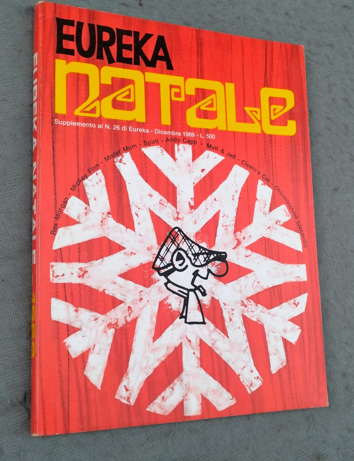 EUREKA  NATALE -CORNO -9 °  SUPPLEMENTO AL N° 26  / 1969 -COME NUOVO