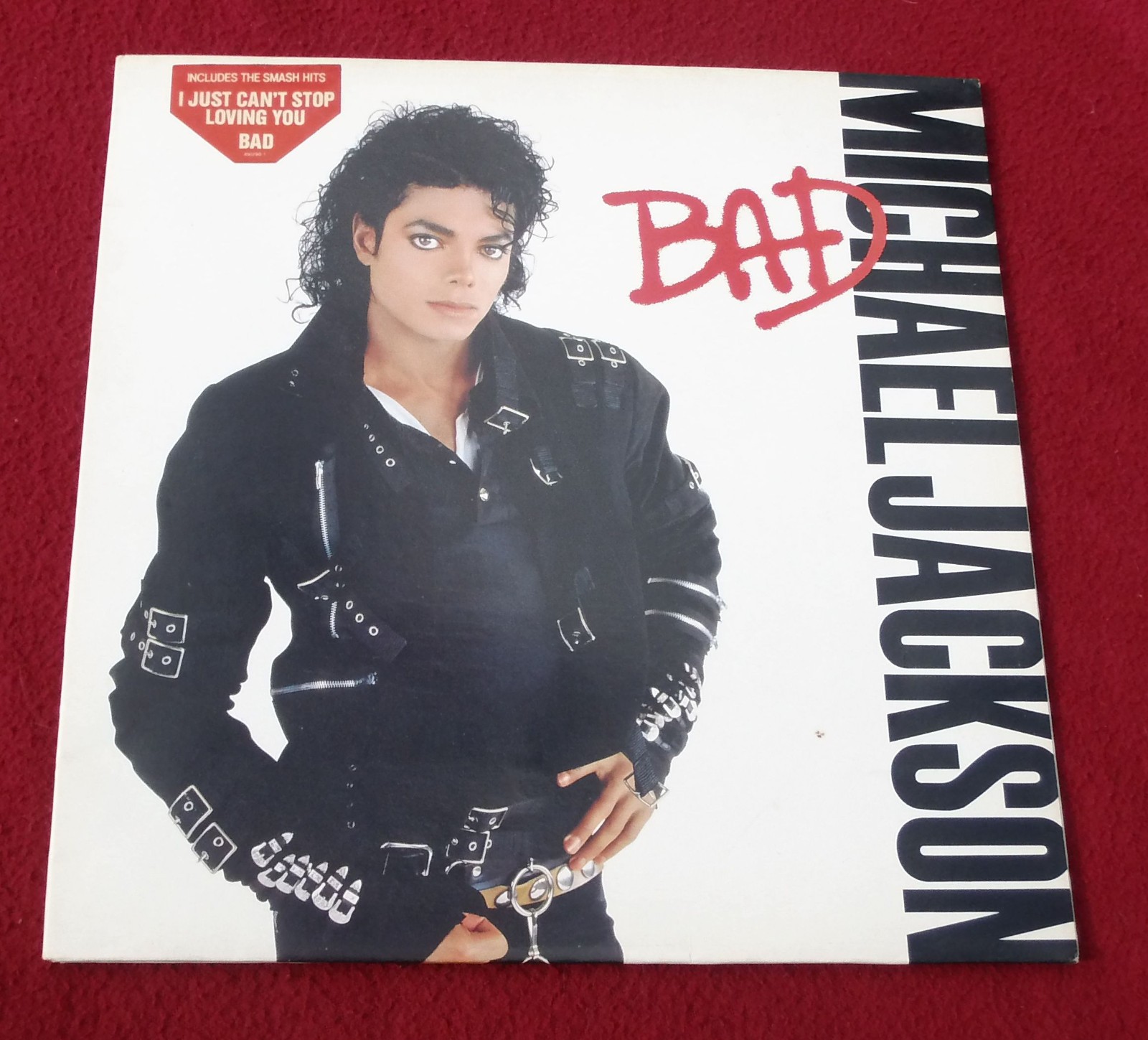 Vinyl LP* Michael Jackson – BAD (1987) *Gatefold