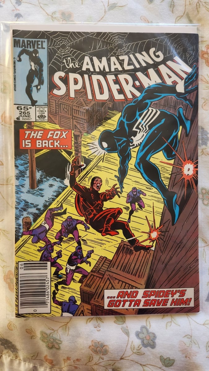 The Amazing Spider-Man #265 Edicola Variante Marvel Comics Giugno 1985 Nuovo con scatola