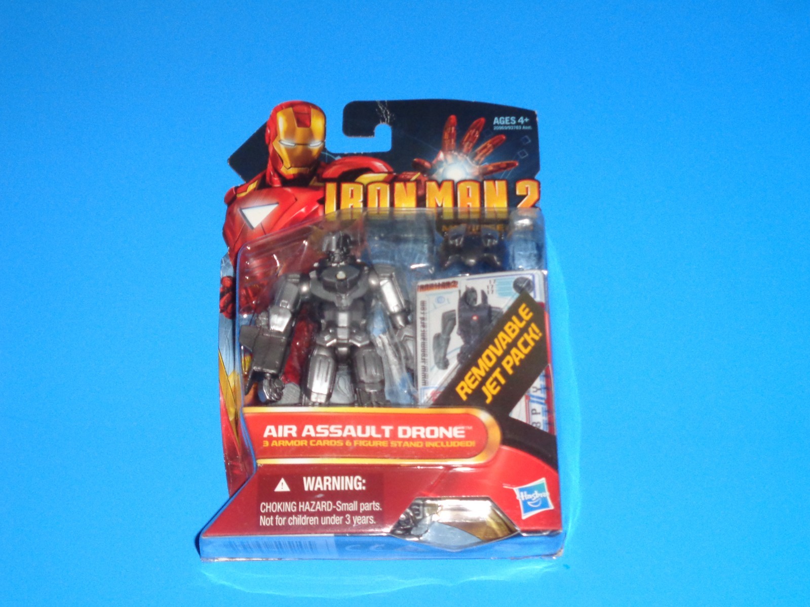 Hasbro Marvel Iron man 2 Air Assault Drone 1:18th Action Figure. Army Builder.