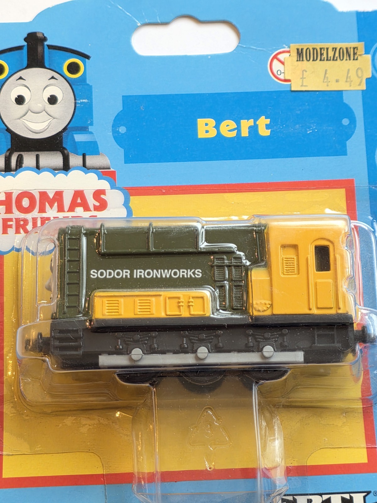 Ertl Thomas & Friends Bert come nuovo su cartoncino 2000 