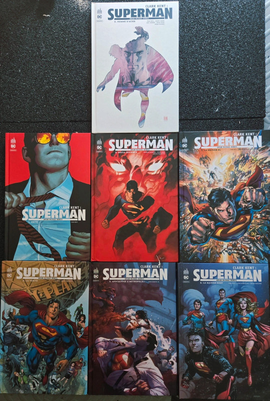 Clark Kent Superman Saga Intégrale 7 Tomes