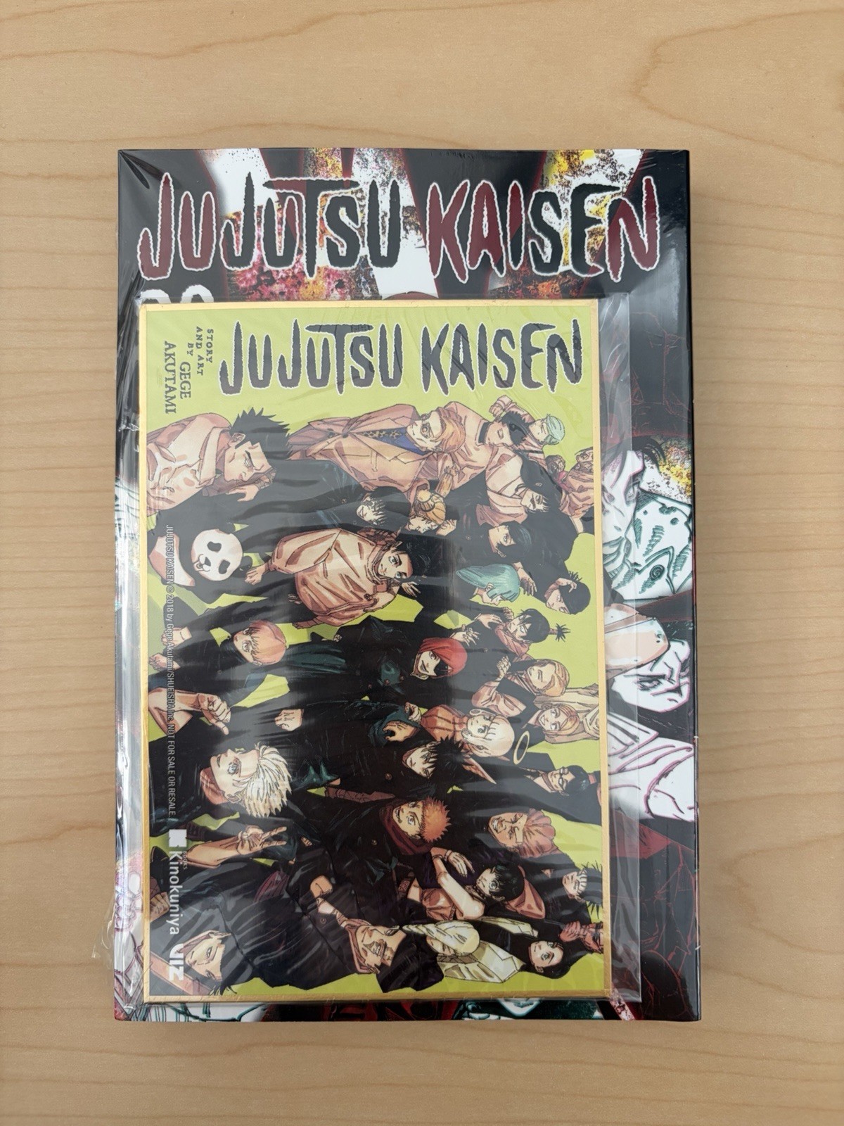 Jujutsu Kaisen, vol. 30 di Gege Akutami (Cartolina Kinokuniya Edizione Esclusiva)