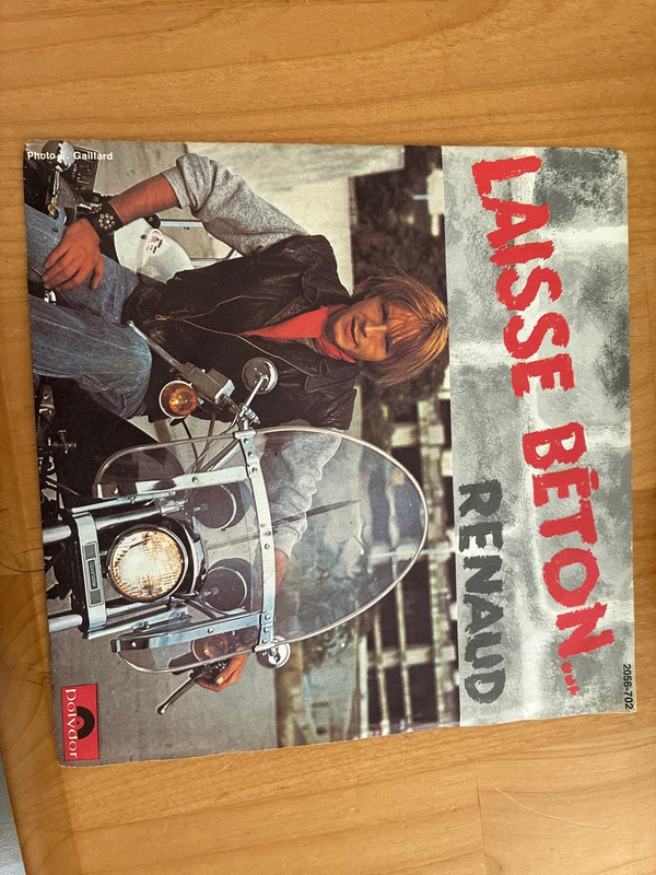 Vinyle « Laisse béton » Renaud